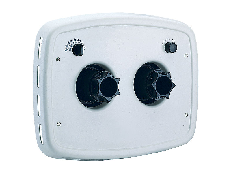 ASTRAL POOL Nozzle faceplate twin model white plastic