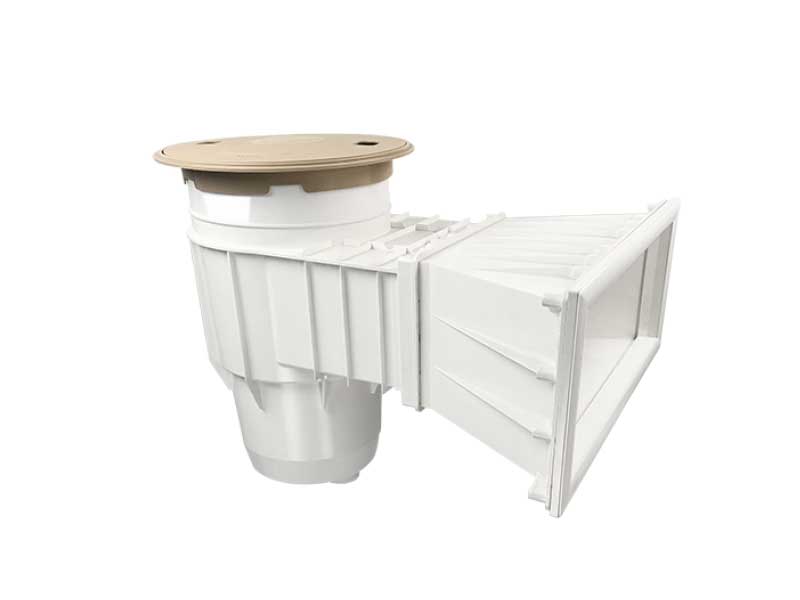 EMAUX Wide Mouth Wall Heavy Duty Skimmer